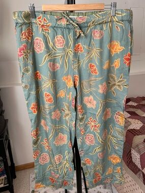 Peruvian Connection Pima Cotton Pajama Pants XL